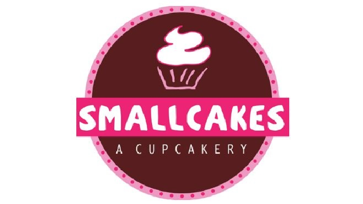 Small Cakes A Cupcakery logo