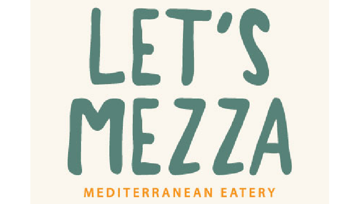 Let's Mezza Mediterranean Eatery, One Eatery logo