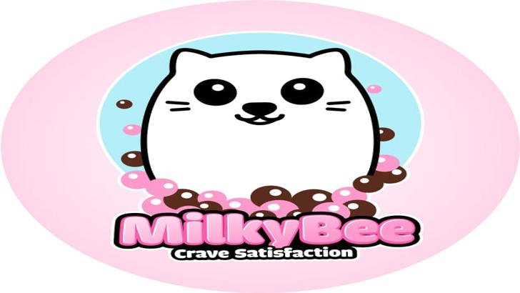 MilkyBee Coffee Shop logo