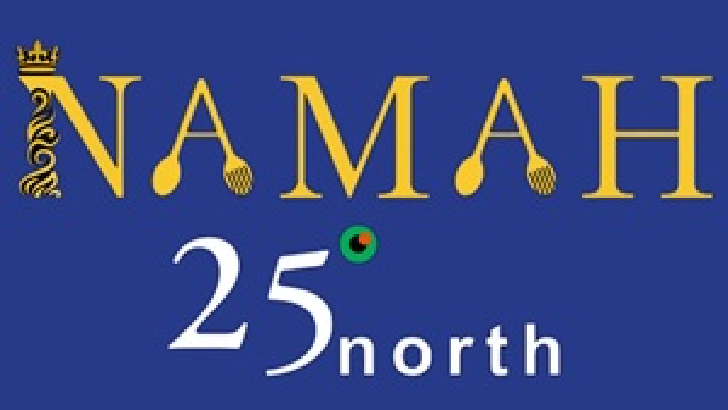 Namah 25 Degrees North Restaurant logo