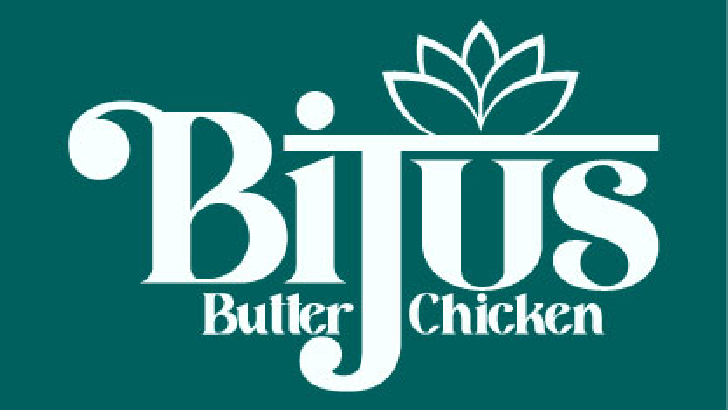 Bijus Butter Chicken, One Eatery logo